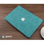 Coque en cuir pu pour macbook, housse de protection pour barre de touche - for pro 13. 3 a22289 - vert ...