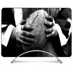 Coque int�grale pour macbook air m2 m3 13. 6 sport rugby ballon vintage