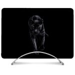 Coque int�grale pour coque macbook pro m2 13. 3 animal panth�re noire