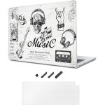 Coque compatible avec macbook air 13, 6 pouces 2025 - 2022 release a3240 m4 a3113 m3 a2681 m2 chip, motif ...