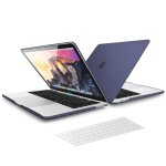 Coque pour macbook , tui pour ordinateur portable - for a1278 avec cd rom - marine mat