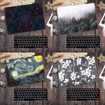 Coque mate sans empreintes digitales pour macbook , barre tactile 15 pouces + housse de clavier - for ...