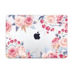 Coque � motif floral pour ordinateur portable, �tui en plastique dur pour macbook air 11 13 2020 a2338, ...