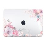 Coque � motif floral pour ordinateur portable, �tui en plastique dur pour macbook air 11 13 2020 a2338, ...