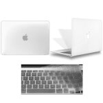 Coque d'ordinateur portable blanc avec couvercle de clavier, pour apple macbook air - for pro 15 (a1707 ...