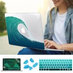 Coque rigide � imprim� floral pour ordinateur portable 16 pouces - for 2020 pro 13 m1 a2338