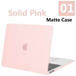 Coque rigide pour ordinateur portable apple macbook air pro retina, nouvelle barre tactile, 11, 12, 13, ...
