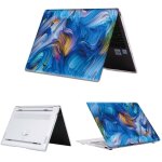Coque rigide peinte pour huawei matebook, 13. 9 pouces, tui de protection pliable durable pour ordinateur ...