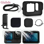 Coque en silicone pour gopro fore12 11 10 9, protecteur d'écran en verre noir guatemala, film de protection, ... Coque en silicone pour gopro fore12 11 10 9, protecteur d'écran en verre noir guatemala, film de protection, ...