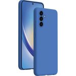 Coque silicone soft touch galaxy a35 bleu
