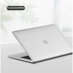 Coque transparente matte pour apple macbook - for 13. 3 pro a1989 a2159 - givr et blanc
