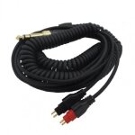 Cordon de connexion audio utile, fil audio extensible anti - enroulement, 3. 5mm, 2 broches, cble audio ...