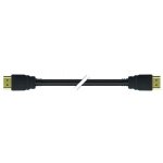 Cordon hdmi 2. 0 surmoul� m�le - m�le - longueur 5 m�tres genesia
