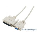 Cordon null modem subd9f / 25m - 1. 80m