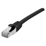Cordon patch rj45 f / utp cat 6 lsoh snagless noir - 0, 30m