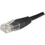 Cordon patch rj45 utp cat 6 noir - 25 m