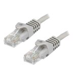 Cordon raccordement f - utp cat. 5e gris - 0. 5m Cordon raccordement f - utp cat. 5e gris - 0. 5m