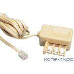 Cordon rj11 / gigogne m / f 3. 0m