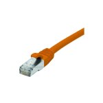 Cordon rj45 catgorie 6 f / utp lsoh snagless orange - 0, 5 m