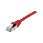 Cordon rj45 catgorie 6 f / utp lsoh snagless rouge - 10 m