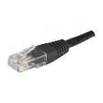 Cordon rj45 catgorie 6 u / utp noir - 3 m