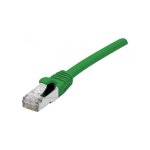 Cordon rj45 cat. 5e f / utp snagless - 1m / vert Cordon rj45 cat. 5e f / utp snagless - 1m / vert