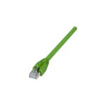 Cordon rj45 cat 6a s / ftp pur snagless - 3m / vert