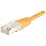 Cordon rj45 patch ftp cat 5e orange - 7 m