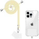 Cordon telephone portable, tour de cou telephone universelle avec 2 patchs, réglable collier lanière ... Cordon telephone portable, tour de cou telephone universelle avec 2 patchs, réglable collier lanière ...