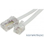 Cordon t�l�phonique rj11 vers rj45 blanc - 3. 00m