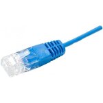 Cordon utp 1p bleu rj45 / rj45 t�l�phone 100 ohms - 0, 50m