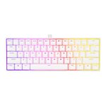 Corsair gaming k65 rgb mini - clavier - backlit - usb - fran�ais - commutateur : cherry mx red - blanc ...