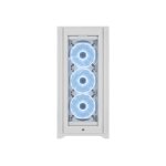 Corsair icue 5000x rgb ql edition - mid tower - panneau lat�ral fen�tr� (verre tremp�) - pas d'alimentation ...