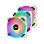 Corsair ll series ll120 rgb dual light loop - ventilateur chssis - 120 mm - blanc, bleu, jaune, rouge, ...