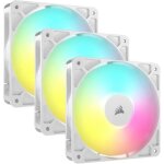 Corsair rs argb pwm lfter - 3er - pack, 120 mm, wei