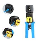 Coupe - câble multifonctionnel rj45, outil à sertir, connecteur de câble ethernet, outil à main à cliquet ... Coupe - câble multifonctionnel rj45, outil à sertir, connecteur de câble ethernet, outil à main à cliquet ...