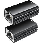 Coupleur rj45 cble d'extension lan cble ethernet connecteur 10gbps adaptateur ethernet connecte lan ...