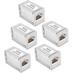 Coupleur rj45 cat6, rallonge femelle à femelle raccordâ¿ethernet raccord rj45â¿pour rallonge câble ethernet ... Coupleur rj45 cat6, rallonge femelle à femelle raccordâ¿ethernet raccord rj45â¿pour rallonge câble ethernet ...