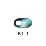 Couverture d'obturateur de webcam 3 pi�ces, protection s�curis�e de la confidentialit� pour les cam�ras ...