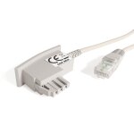 Coxbox cable dsl fritzbox, speedport, easybox - cable tae rj45 blanc - cable de routeur adsl wlan avec ...