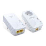 Cpl wifi metronic prise cpl duo wi - fi 600 mb / s
