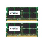Crucial - ddr3 - kit - 16 go: 2 x 8 go - so dimm 204 broches - 1333 mhz / pc3 - 10600 - cl9 - 1. 35 / ... Crucial - ddr3 - kit - 16 go: 2 x 8 go - so dimm 204 broches - 1333 mhz / pc3 - 10600 - cl9 - 1. 35 / ...