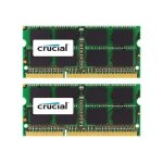 Crucial - ddr3 - kit - 8 go: 2 x 4 go - so dimm 204 broches - 1333 mt / s / pc3 - 10600 - cl9 - 1. 35 ... Crucial - ddr3 - kit - 8 go: 2 x 4 go - so dimm 204 broches - 1333 mt / s / pc3 - 10600 - cl9 - 1. 35 ...