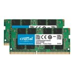 Crucial - ddr4 - kit - 64 go: 2 x 32 go - so dimm 260 broches - 3200 mhz / pc4 - 25600 - cl22 - 1. 2 ...