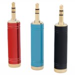 Tout cuivre 3. 5 tours 6. 5mm adaptateur audio casque micro haut - parleur câble de raccordement micro ... Tout cuivre 3. 5 tours 6. 5mm adaptateur audio casque micro haut - parleur câble de raccordement micro ...