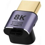 Cy adaptateur convertisseur hdmi 2. 1, hdmi mle vers femelle a 90 degrs coud vers le bas uhd adaptateur ...