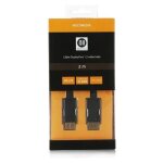 D2 diffusion - c�ble displayport - displayport (m) pour displayport (m) - displayport 1. 2 - 2 m - support ...