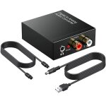 Dac audio convertisseur audio numérique vers analogique usb hifi portable optique toslink rca l / r jack ... Dac audio convertisseur audio numérique vers analogique usb hifi portable optique toslink rca l / r jack ...