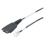 Dacomex cordon ampli microphone pour casque dacomex - jabra