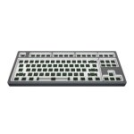 Dark project kd87b ltd aluminum diy clavier gaming, tkl, 87 touches, stabilisateurs graiss�s, rgb, usb, ...